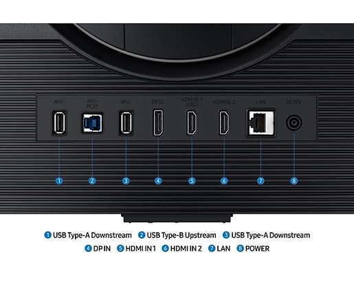 Samsung 32" Odyssey G7 Gaming monitor LS32DG702EUXDU, IPS 4K UHD, 144Hz, 1ms, nVidia G-Sync, AMD FreeSync, 2x HDMI, DisplayPort, USB Hub, Pivot, Zvučnici