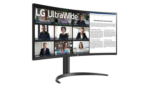 LG monitor UltraWide 34WR55QK, 34" WQHD, VA, 100Hz, 5ms, 2x HDMI, DP