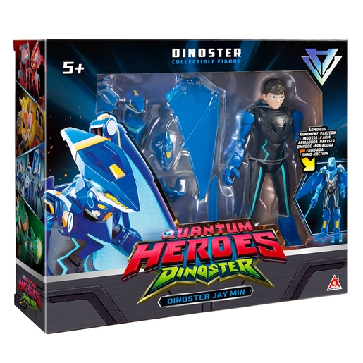 Dinoster - 20 cm - Oklopljena akcijska figura - Jay Min