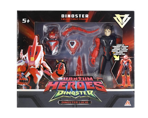 Dinoster - 20 cm - Oklopljena akcijska figura - Lucio