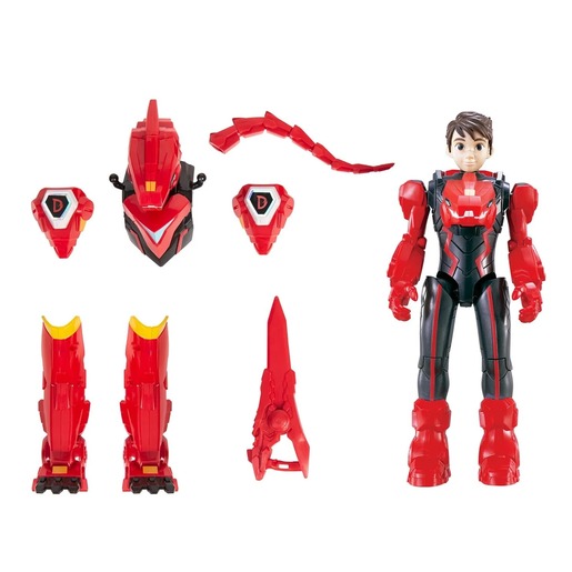 Dinoster - 20 cm - Oklopljena akcijska figura - Lucio