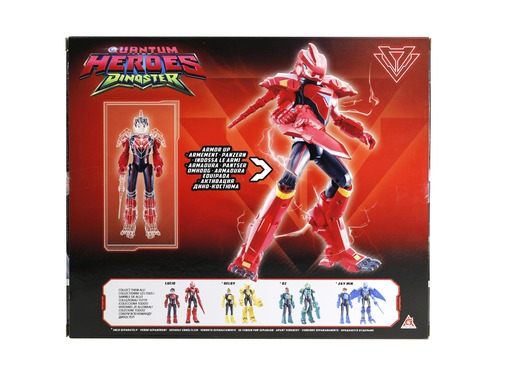 Dinoster - 20 cm - Oklopljena akcijska figura - Lucio