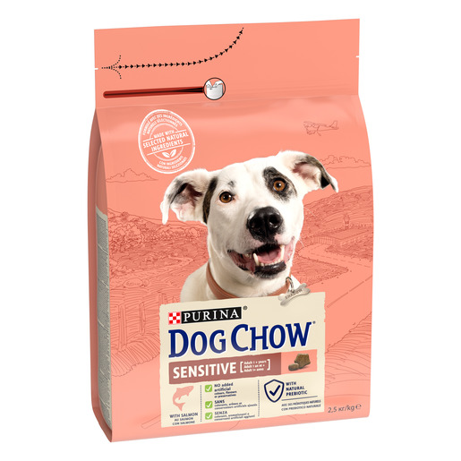 Purina DOG CHOW® Sensitive, 2,5kg losos