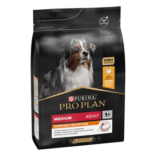 Purina PRO PLAN Medium Adult, 3kg, piletina