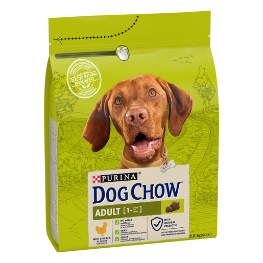 PurinaDOG CHOW® Adult, 2,5kg, piletina