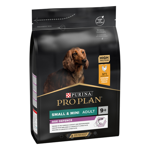 Purina PRO PLAN Small & Mini Adult 9+, 3kg, piletina