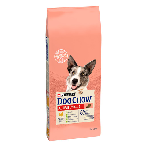 Purina DOG CHOW® Adult Active, 14kg, piletina i riža