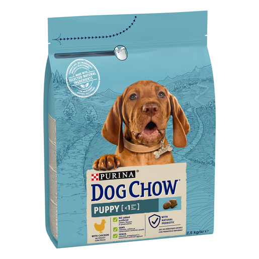 Purina DOG CHOW® Puppy, 2,5kg, piletina
