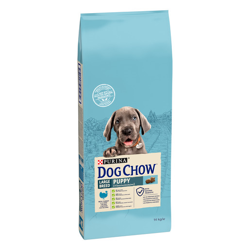 Purina DOG CHOW® Large Breed Puppy, 14kg, puretina
