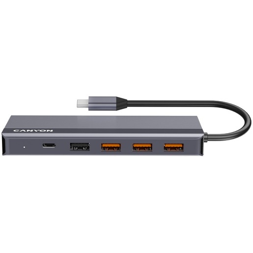 Canyon USB hub DS-16, 13u1, 4K, USB-C, (CNS-TDS16)