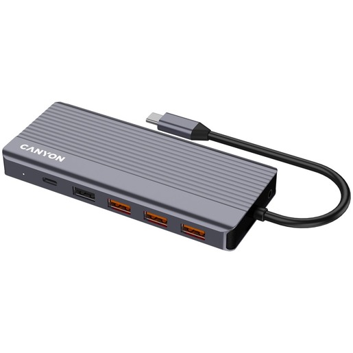 Canyon USB hub DS-16, 13u1, 4K, USB-C, (CNS-TDS16)