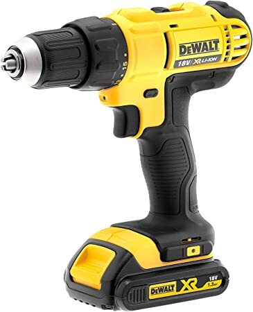 DEWALT akumulatorska bušilica DCD771C2 (2 x 18V, 1,3Ah) + kofer