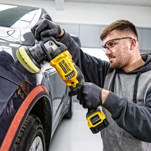 DEWALT akumulatorska polirka DCM848N (18V, 125mm, brushless motor) - SAMO ALAT