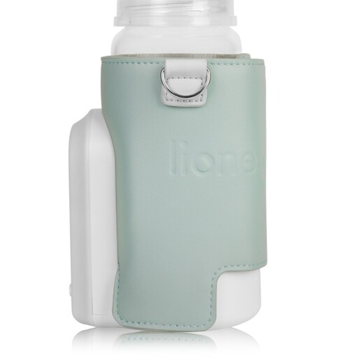 Lionelo Thermup Go Evo električni prijenosni grijač bočica - TERMOSICA s baterijom, Green Sage