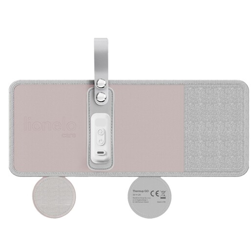 Lionelo Thermup Go električni prijenosni grijač bočica - TERMOSICA, Pink Baby