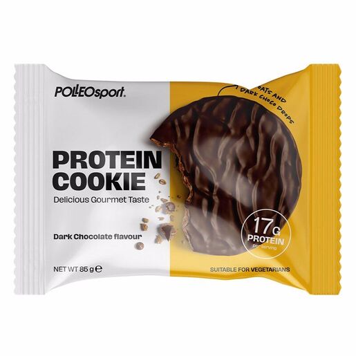 POLLEOsport Protein Cookie, 85 g Dark Chocolate