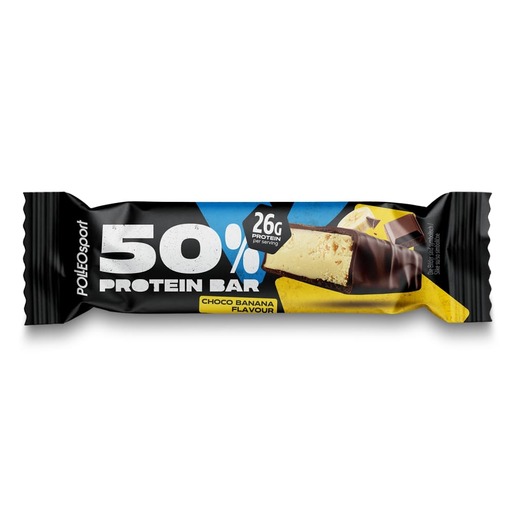 POLLEOsport  50% Protein Bar, 50 g Choco-Banana