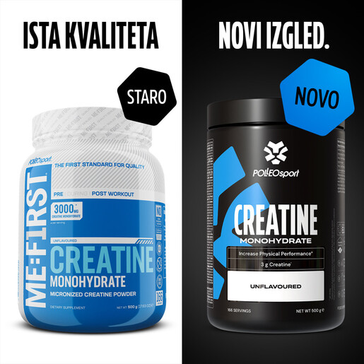 POLLEOsport  Creatine Monohydrate, 500 g