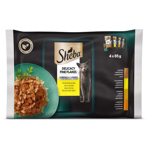 Sheba, 4x85, izbor peradi u želeu