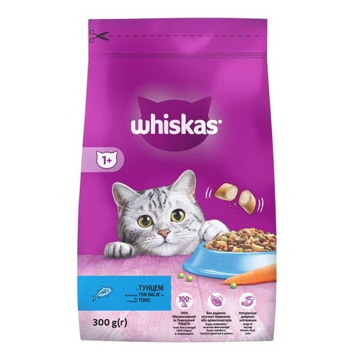Whiskas 1+, 300g, tuna
