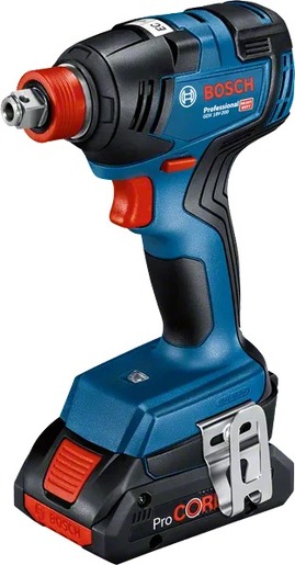 BOSCH Professional akumulatorski udarni stezač-izvijač GDX 18V-200, 2xGBA 18V 4.0Ah akumulator, brzi punjač GAL 18V-40, L-kovčeg