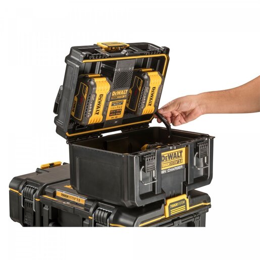DEWALT punjač i kofer za akumulatore DWST83471 ToughSystem 2.0