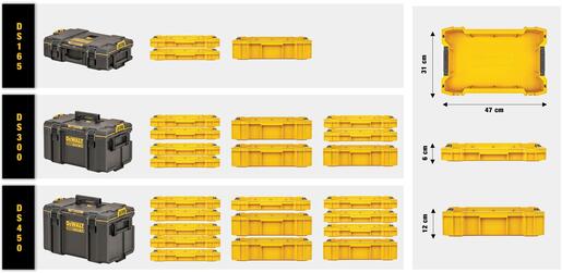 DEWALT ladica-duboka za TOUGHSYSTEM DWST83408-1