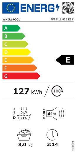 Whirlpool sušilica rublja  FFT M11 82B EE R
