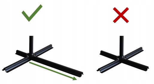 Vrtni suncobran 3 m sivi "Banana" s pokrovom i LED osvjetljenjem