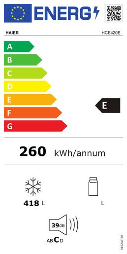Haier zamrzivač HCE420E