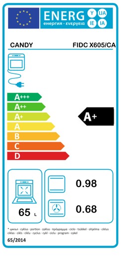 Candy pećnica FIDC X605/CA