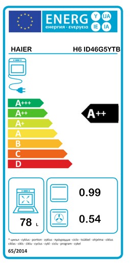 Haier pećnica H6 ID46G5YTB