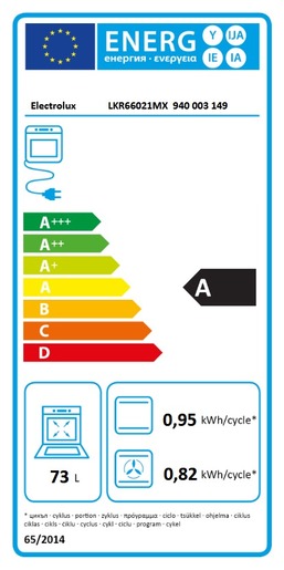 Electrolux štednjak LKR66021MX
