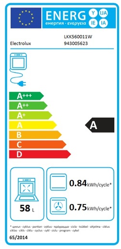 Electrolux štednjak LKK560011W