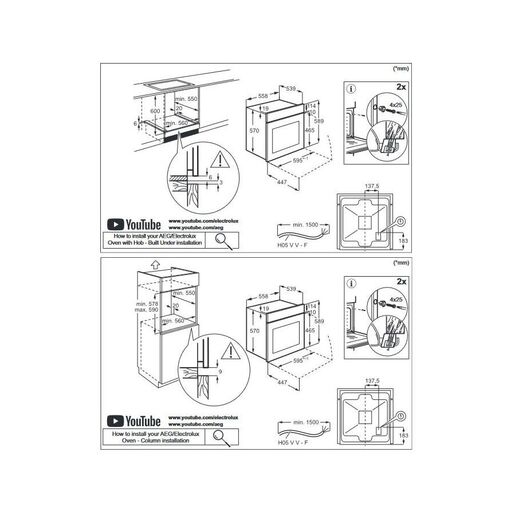 Electrolux pećnica EOF5F50BX, ravnomjerno pečenje, više razina, lako čišćenje