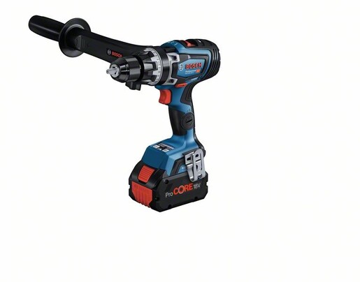 BOSCH Professional akumulatorska udarna bušilica-izvijač GSB 18V-150 C, 2x8.0Ah ProCore, punjač GAL 1880 CV, L-Boxx kovčeg