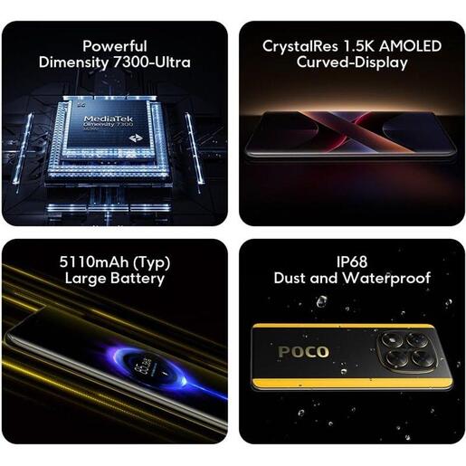 Xiaomi POCO X7 5G, 8GB/256GB zeleni, mobitel