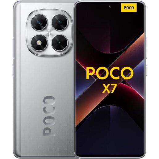 Xiaomi POCO X7 5G, 8GB/256GB srebrni, mobitel
