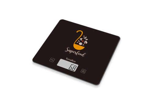 Terraillon kuhinjska vaga T1040 Super Food Black