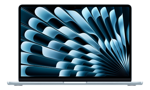 Apple MacBook Air, mc6u4cr/a, 13.6, M4, 10C GPU, 16GB RAM, 512GB SSD, Sky Blue, laptop