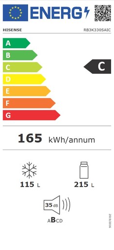 Hisense hladnjak RB3K330SAIC
