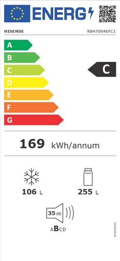 Hisense hladnjak RB470N4EFC1