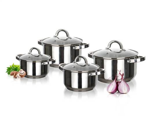 BANQUET Swing inox set lonaca 8/1