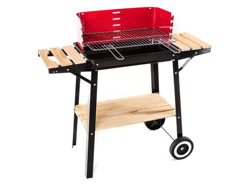 HAPPY GREEN Roštilj Wood 53x33 cm