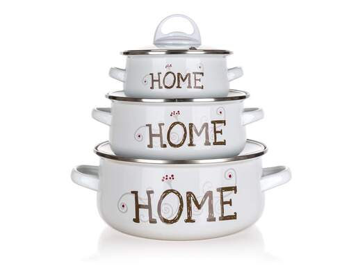 BANQUET Home set emajl lonaca 6/1