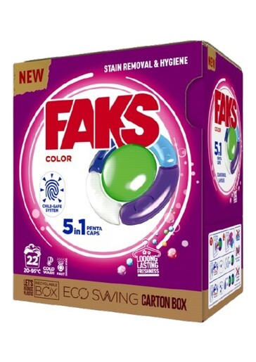 Faks kapsule Color 22 kom