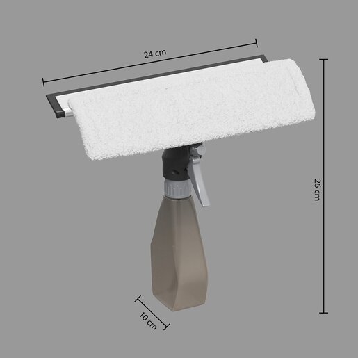 Five čistač prozora + raspršivač + dvije krpe