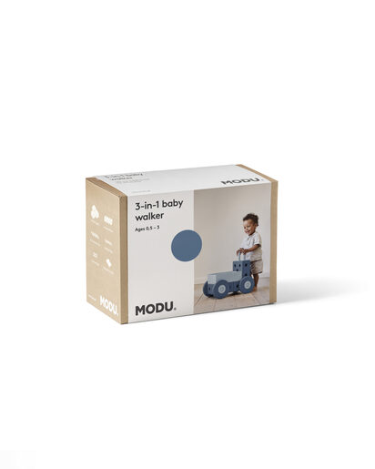 MODU 3u1 Baby Walker, Deep Blue / Sky Blue