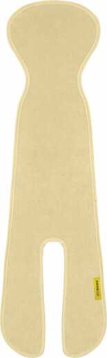 AeroMoov zračna podloga za autosjedalicu grupa 2, s nogicama, Vanilla