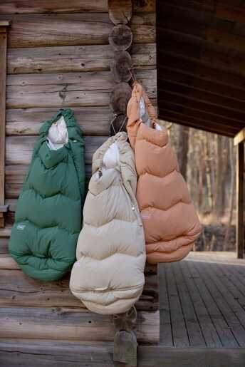 Voksi zimska vreća, Explorer, Sandstone Peach Wings, 100 cm, 0-3 god.